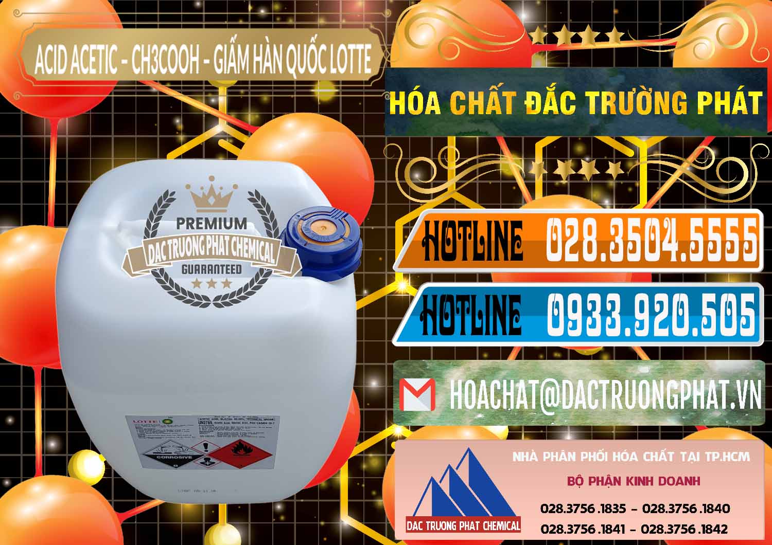 Cty chuyên bán _ cung ứng Acetic Acid – Axit Acetic Hàn Quốc Lotte Korea - 0002 - Nơi cung ứng _ phân phối hóa chất tại TP.HCM - stmp.net
