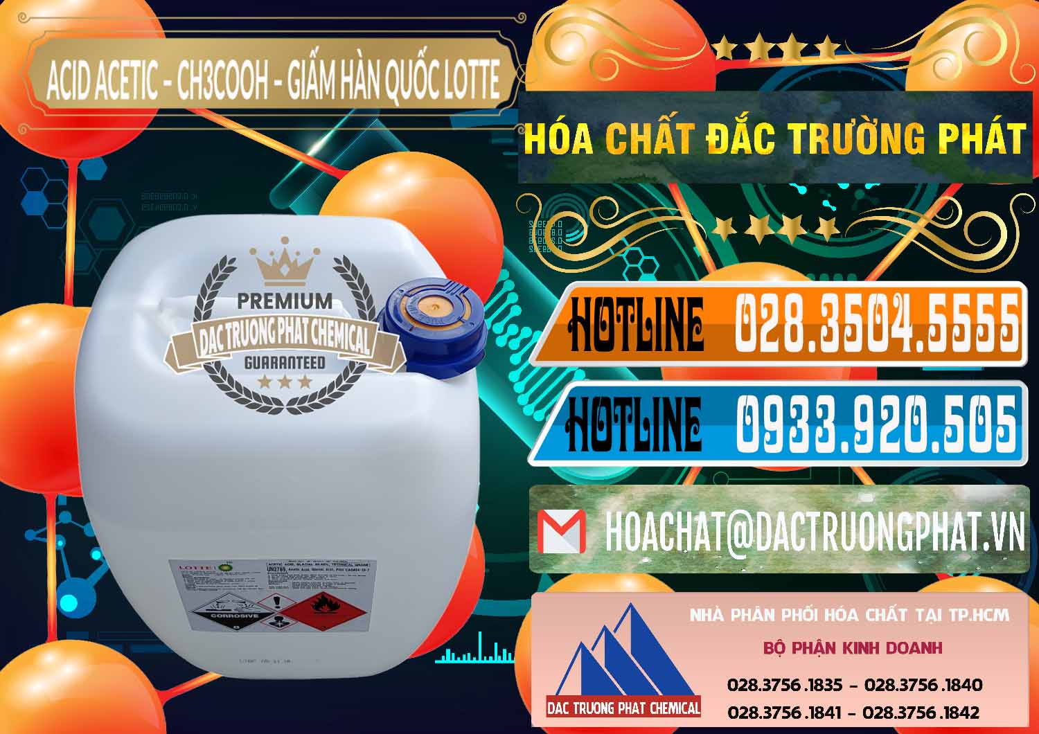 Nơi cung ứng và bán Acetic Acid – Axit Acetic Hàn Quốc Lotte Korea - 0002 - Nơi nhập khẩu ( phân phối ) hóa chất tại TP.HCM - stmp.net