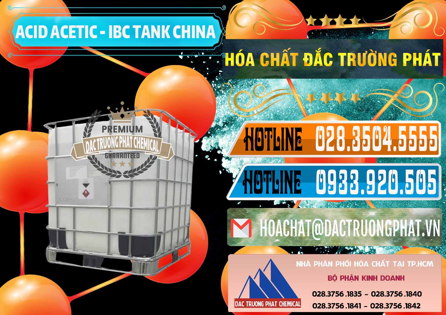 Nhập khẩu và bán Acetic Acid – Axit Acetic Tank Bồn IBC Trung Quốc China - 0443 - Công ty cung cấp _ bán hóa chất tại TP.HCM - stmp.net