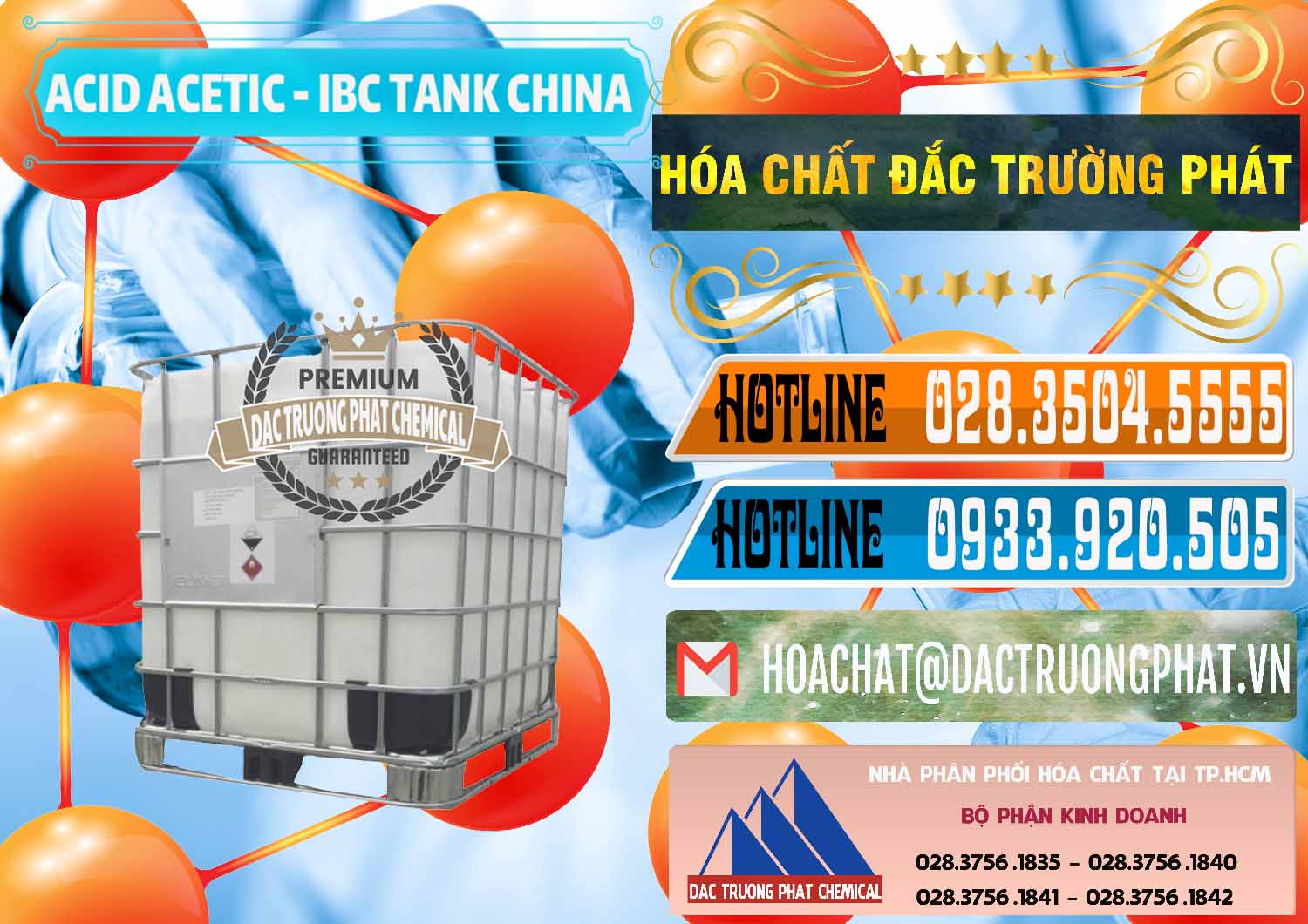 Cty chuyên cung cấp và bán Acetic Acid – Axit Acetic Tank Bồn IBC Trung Quốc China - 0443 - Đơn vị chuyên kinh doanh - cung cấp hóa chất tại TP.HCM - stmp.net