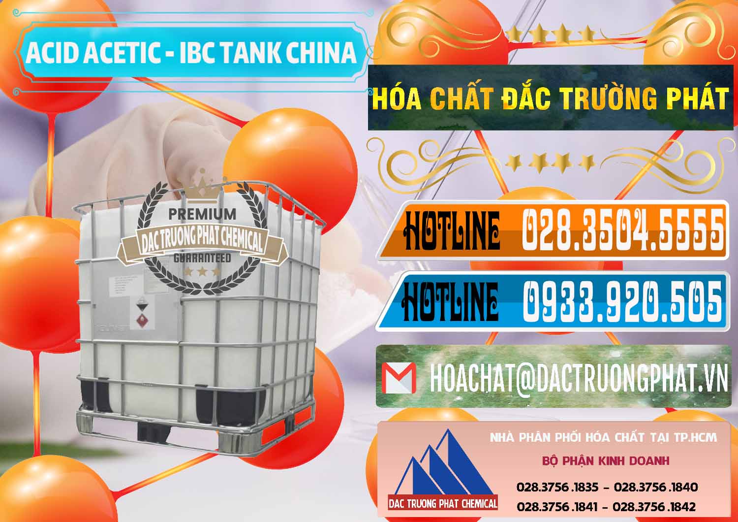 Nơi chuyên cung cấp ( bán ) Acetic Acid – Axit Acetic Tank Bồn IBC Trung Quốc China - 0443 - Bán _ phân phối hóa chất tại TP.HCM - stmp.net