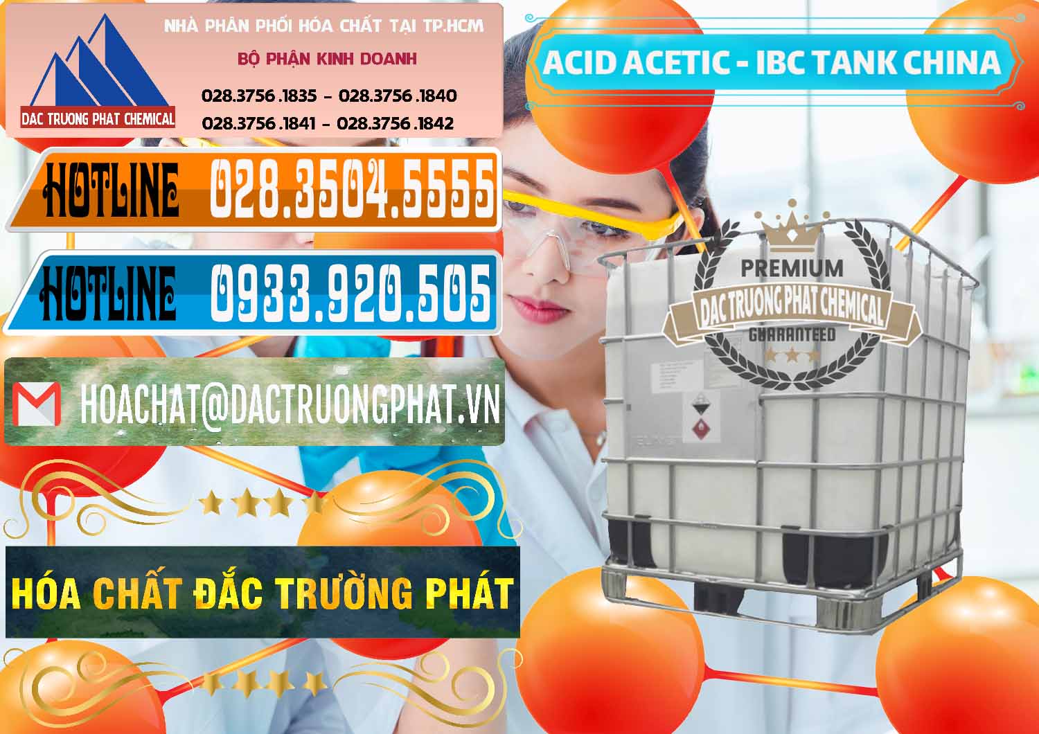 Nhập khẩu - bán Acetic Acid – Axit Acetic Tank Bồn IBC Trung Quốc China - 0443 - Phân phối _ cung ứng hóa chất tại TP.HCM - stmp.net