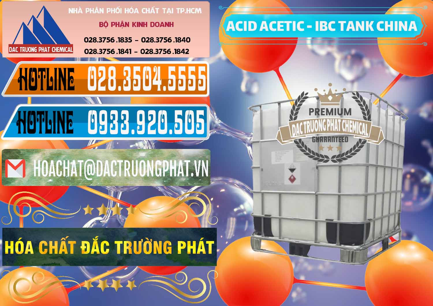 Đơn vị bán - cung cấp Acetic Acid – Axit Acetic Tank Bồn IBC Trung Quốc China - 0443 - Phân phối _ bán hóa chất tại TP.HCM - stmp.net
