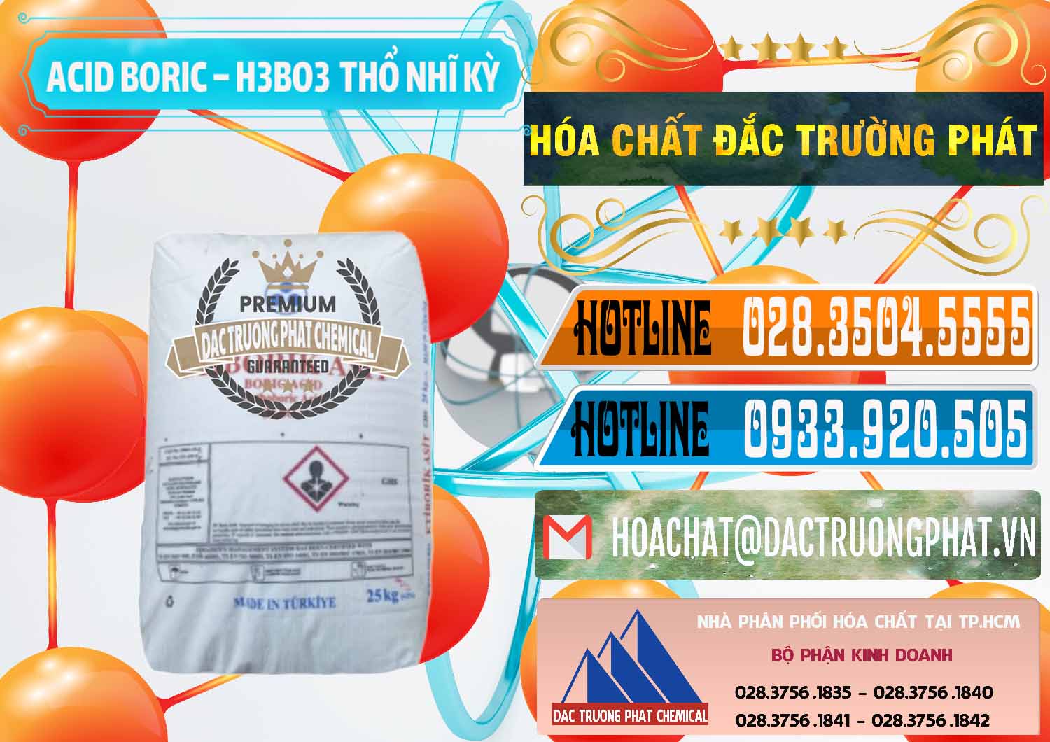 Cty chuyên bán - cung ứng Acid Boric – Axit Boric H3BO3 Etimaden Thổ Nhĩ Kỳ Turkey - 0369 - Nơi bán _ cung cấp hóa chất tại TP.HCM - stmp.net