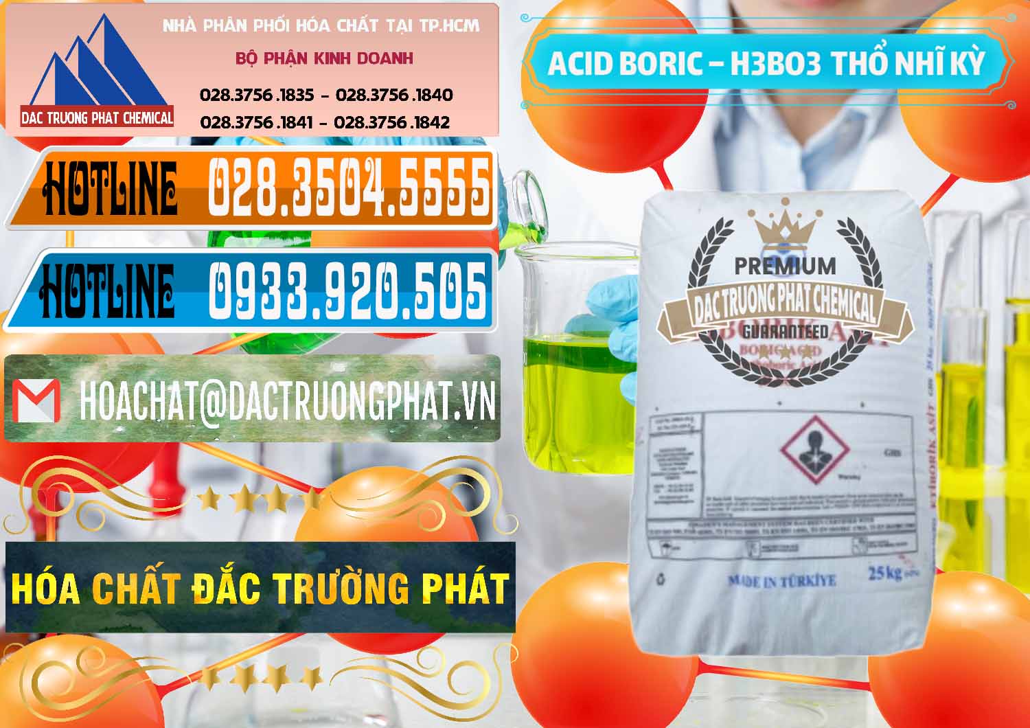 Chuyên bán và cung ứng Acid Boric – Axit Boric H3BO3 Etimaden Thổ Nhĩ Kỳ Turkey - 0369 - Nhà cung cấp và phân phối hóa chất tại TP.HCM - stmp.net