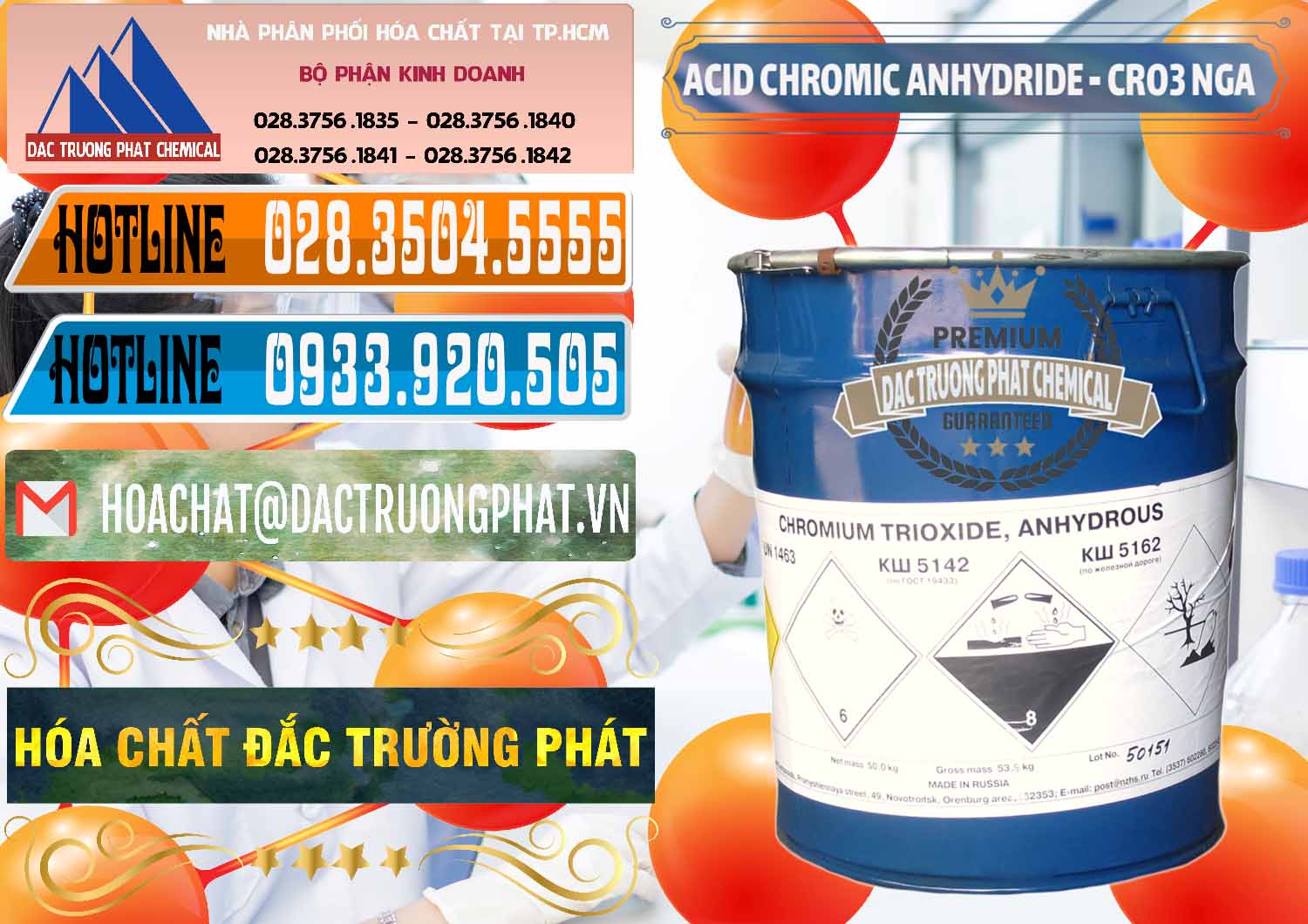 Đơn vị bán và phân phối Acid Chromic Anhydride - Cromic CRO3 Nga Russia - 0006 - Nơi cung cấp & phân phối hóa chất tại TP.HCM - stmp.net