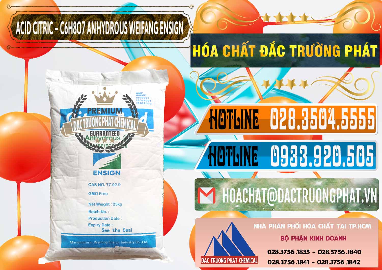 Đơn vị chuyên kinh doanh và bán Acid Citric - Axit Citric Khan Anhydrous Weifang Trung Quốc China - 0008 - Chuyên phân phối _ cung cấp hóa chất tại TP.HCM - stmp.net