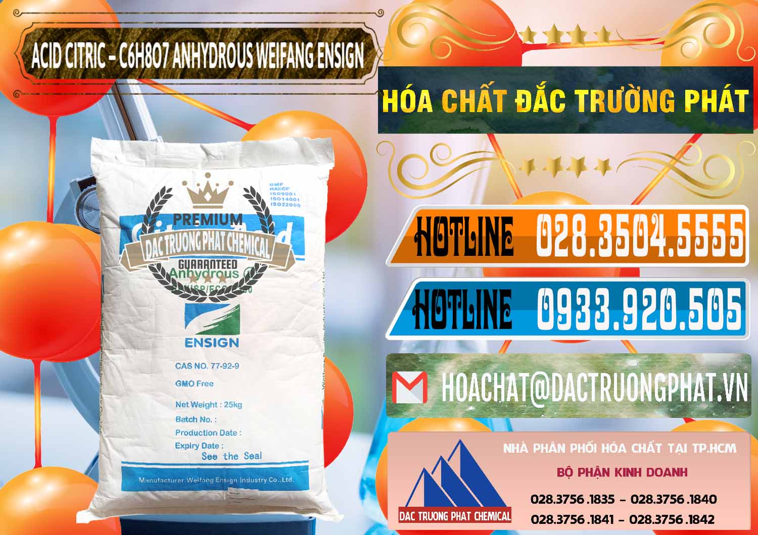 Nơi chuyên cung cấp & bán Acid Citric - Axit Citric Khan Anhydrous Weifang Trung Quốc China - 0008 - Nhà cung cấp ( kinh doanh ) hóa chất tại TP.HCM - stmp.net