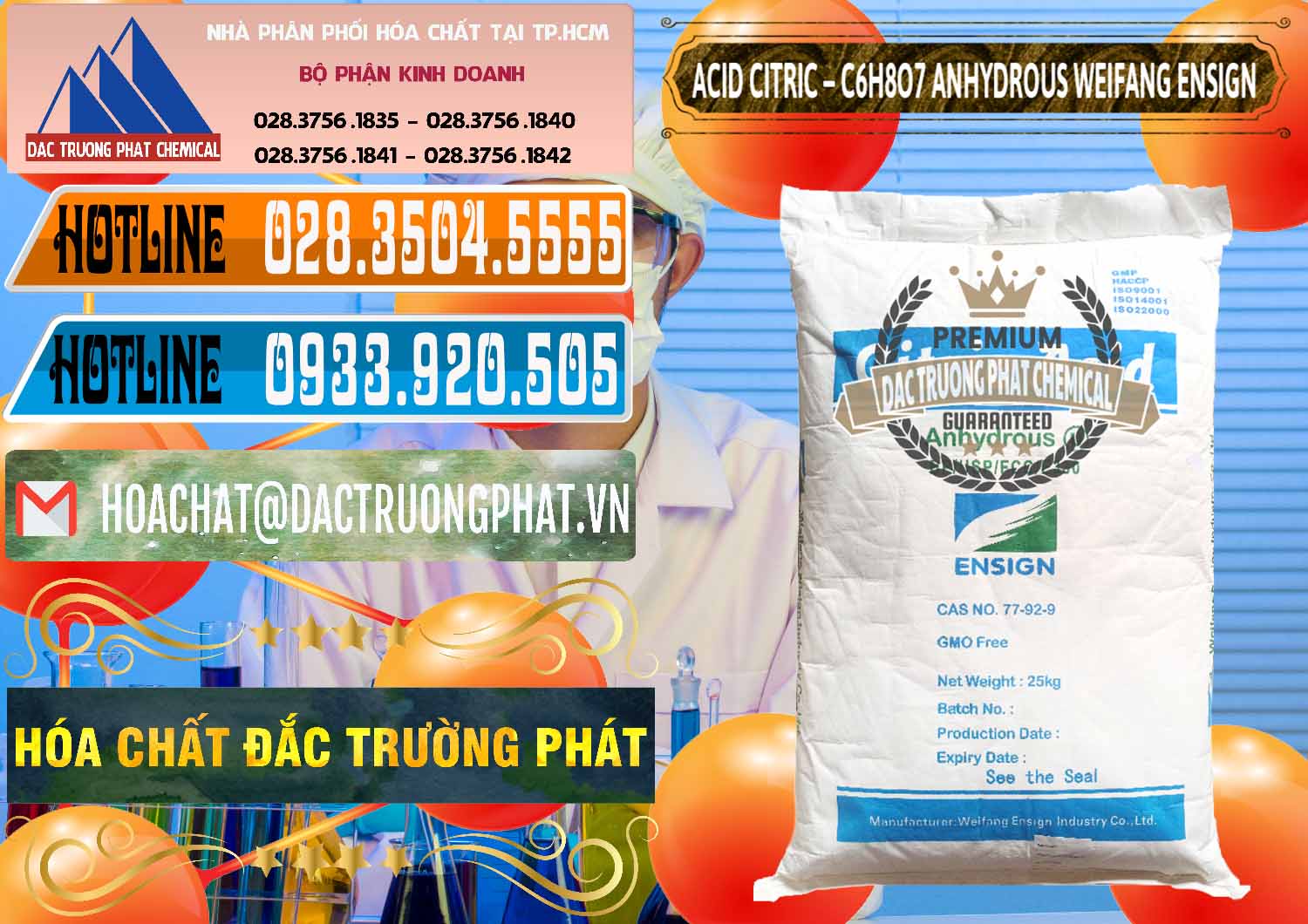 Chuyên phân phối và bán Acid Citric - Axit Citric Khan Anhydrous Weifang Trung Quốc China - 0008 - Công ty cung cấp & phân phối hóa chất tại TP.HCM - stmp.net