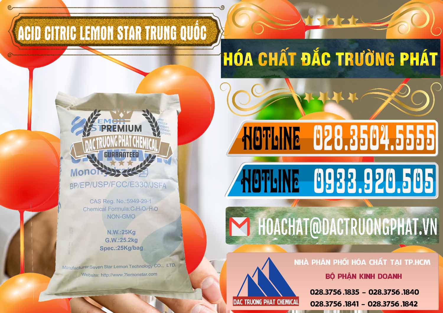 Nơi chuyên bán & cung ứng Acid Citric - Axit Citric BP/EP/USP/FCC/E330 Lemon Star Trung Quốc China - 0286 - Đơn vị cung cấp & kinh doanh hóa chất tại TP.HCM - stmp.net