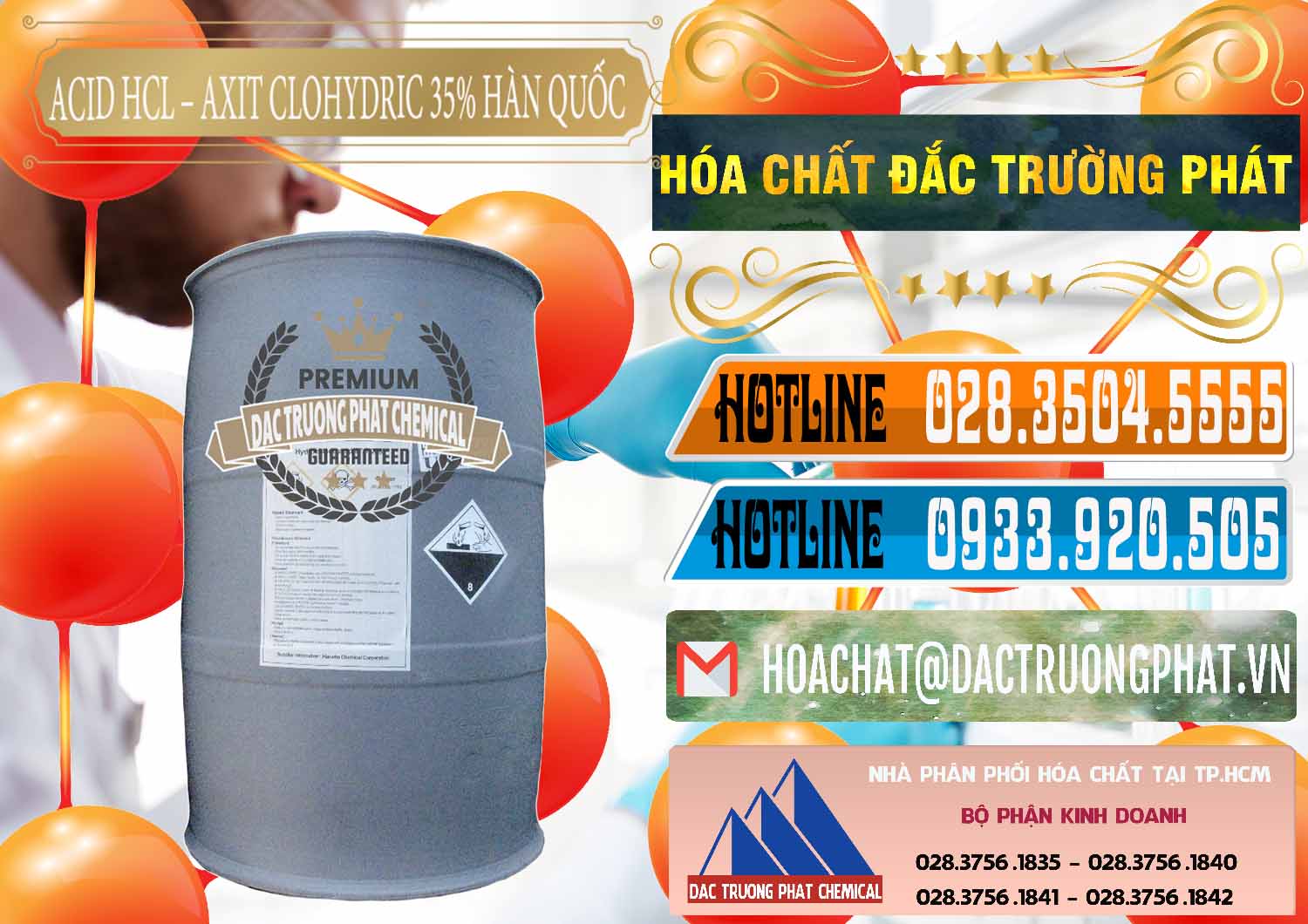 Chuyên cung ứng _ bán Acid HCL - Axit Cohidric 35% Hàn Quốc Korea - 0011 - Đơn vị kinh doanh - phân phối hóa chất tại TP.HCM - stmp.net