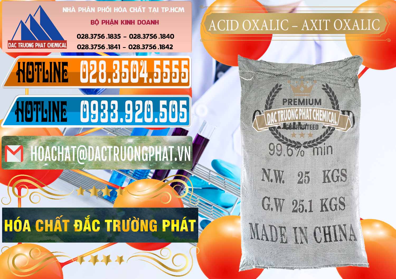 Nơi kinh doanh ( bán ) Acid Oxalic – Axit Oxalic 99.6% Trung Quốc China - 0014 - Công ty phân phối - cung cấp hóa chất tại TP.HCM - stmp.net