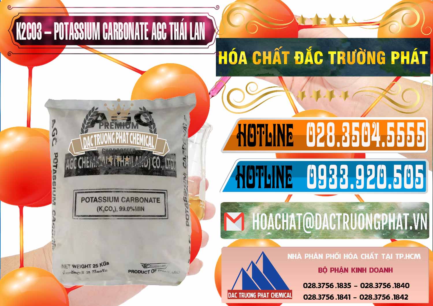 Chuyên bán & phân phối K2Co3 – Potassium Carbonate AGC Thái Lan Thailand - 0471 - Nơi cung cấp và phân phối hóa chất tại TP.HCM - stmp.net