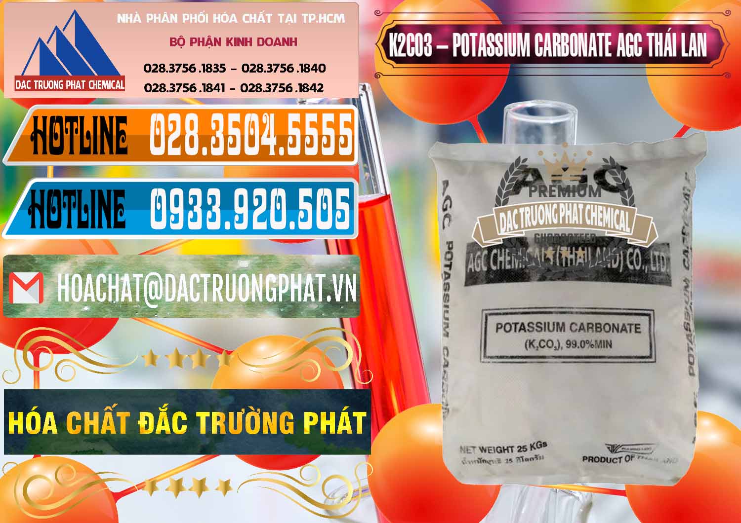 Cty chuyên cung cấp & bán K2Co3 – Potassium Carbonate AGC Thái Lan Thailand - 0471 - Chuyên cung cấp - phân phối hóa chất tại TP.HCM - stmp.net