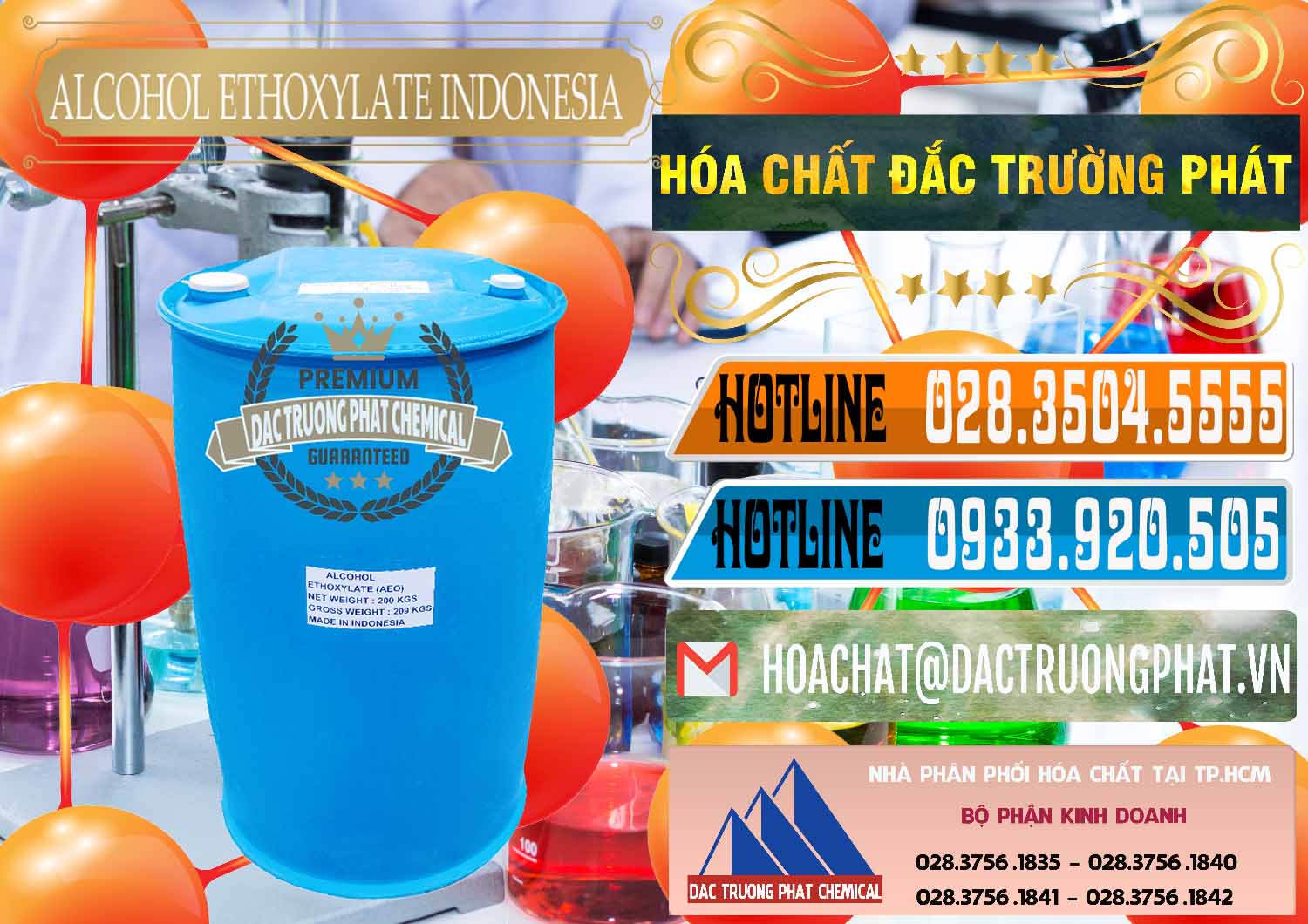 Bán - cung cấp Alcohol Ethoxylate Indonesia - 0308 - Bán & phân phối hóa chất tại TP.HCM - stmp.net