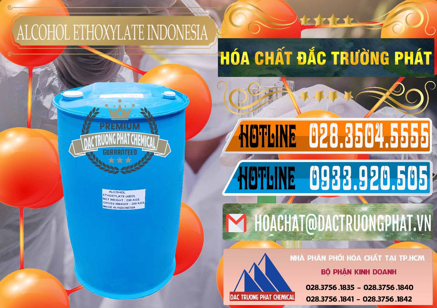 Chuyên cung cấp ( bán ) Alcohol Ethoxylate Indonesia - 0308 - Công ty cung cấp & bán hóa chất tại TP.HCM - stmp.net
