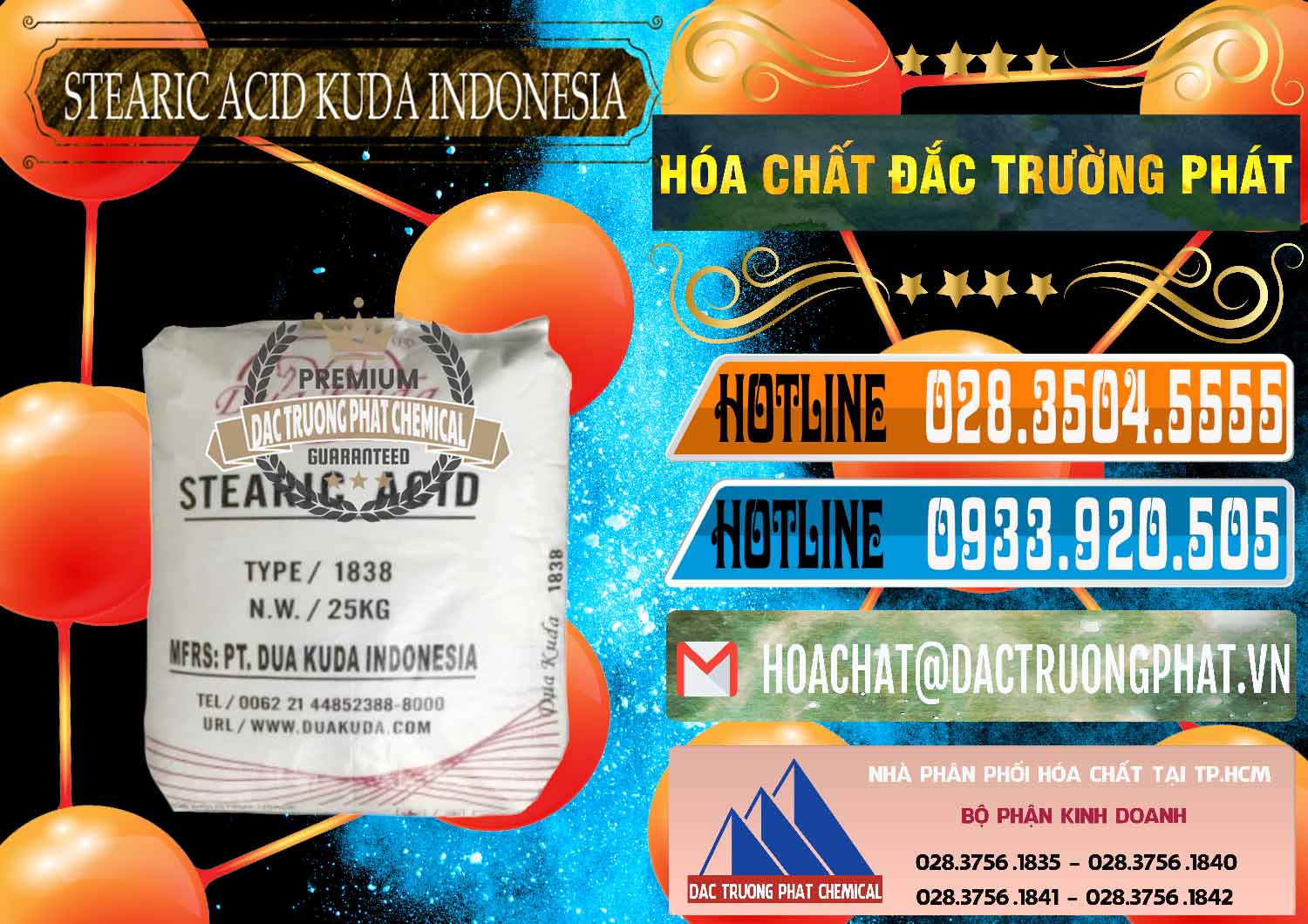 Cty cung ứng _ bán Axit Stearic - Stearic Acid Dua Kuda Indonesia - 0388 - Cung cấp và nhập khẩu hóa chất tại TP.HCM - stmp.net