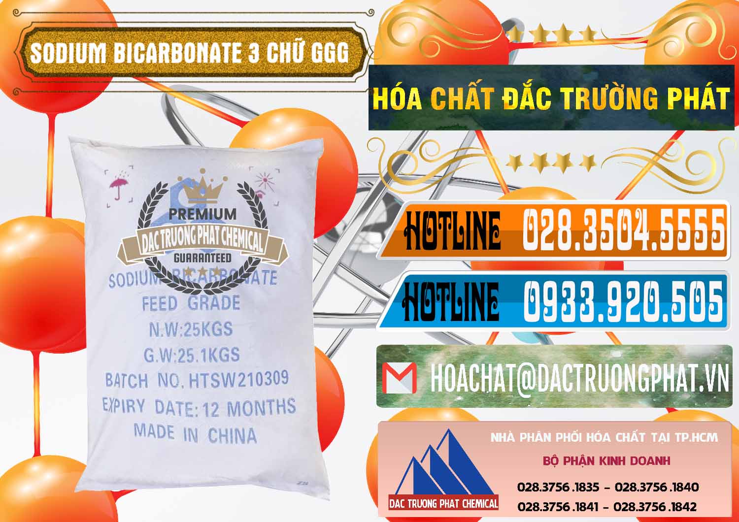Công ty chuyên kinh doanh ( bán ) Sodium Bicarbonate – Bicar NaHCO3 Food Grade 3 Chữ GGG Trung Quốc China - 0259 - Công ty cung cấp ( bán ) hóa chất tại TP.HCM - stmp.net