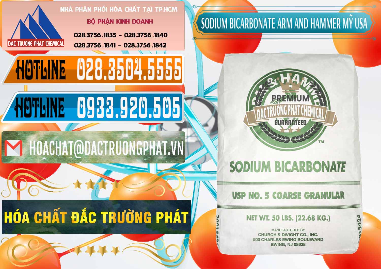 Cty chuyên bán _ phân phối Sodium Bicarbonate – Bicar NaHCO3 Food Grade Arm And Hammer Mỹ USA - 0255 - Chuyên bán và phân phối hóa chất tại TP.HCM - stmp.net