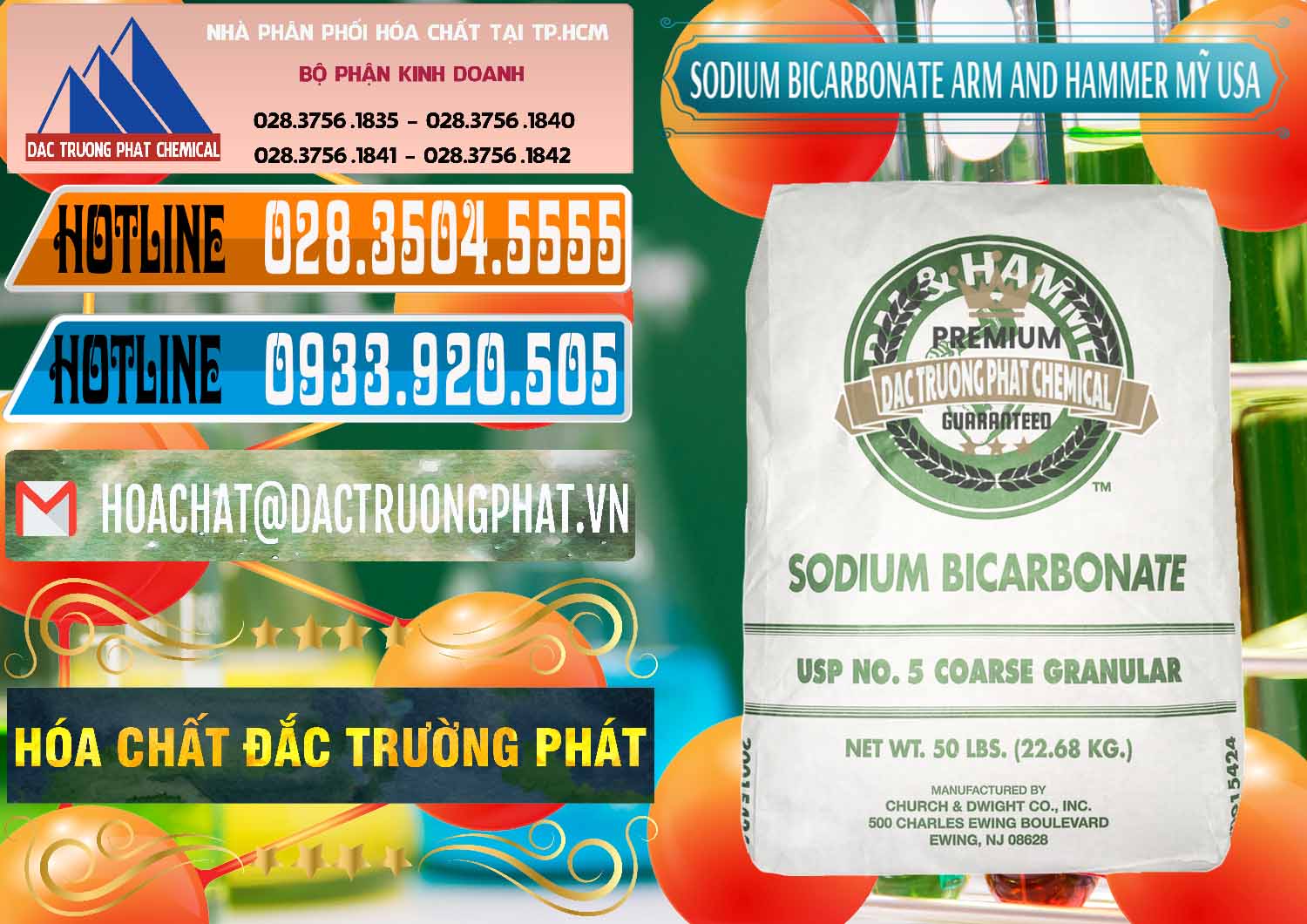 Nhà phân phối ( bán ) Sodium Bicarbonate – Bicar NaHCO3 Food Grade Arm And Hammer Mỹ USA - 0255 - Nơi phân phối - bán hóa chất tại TP.HCM - stmp.net