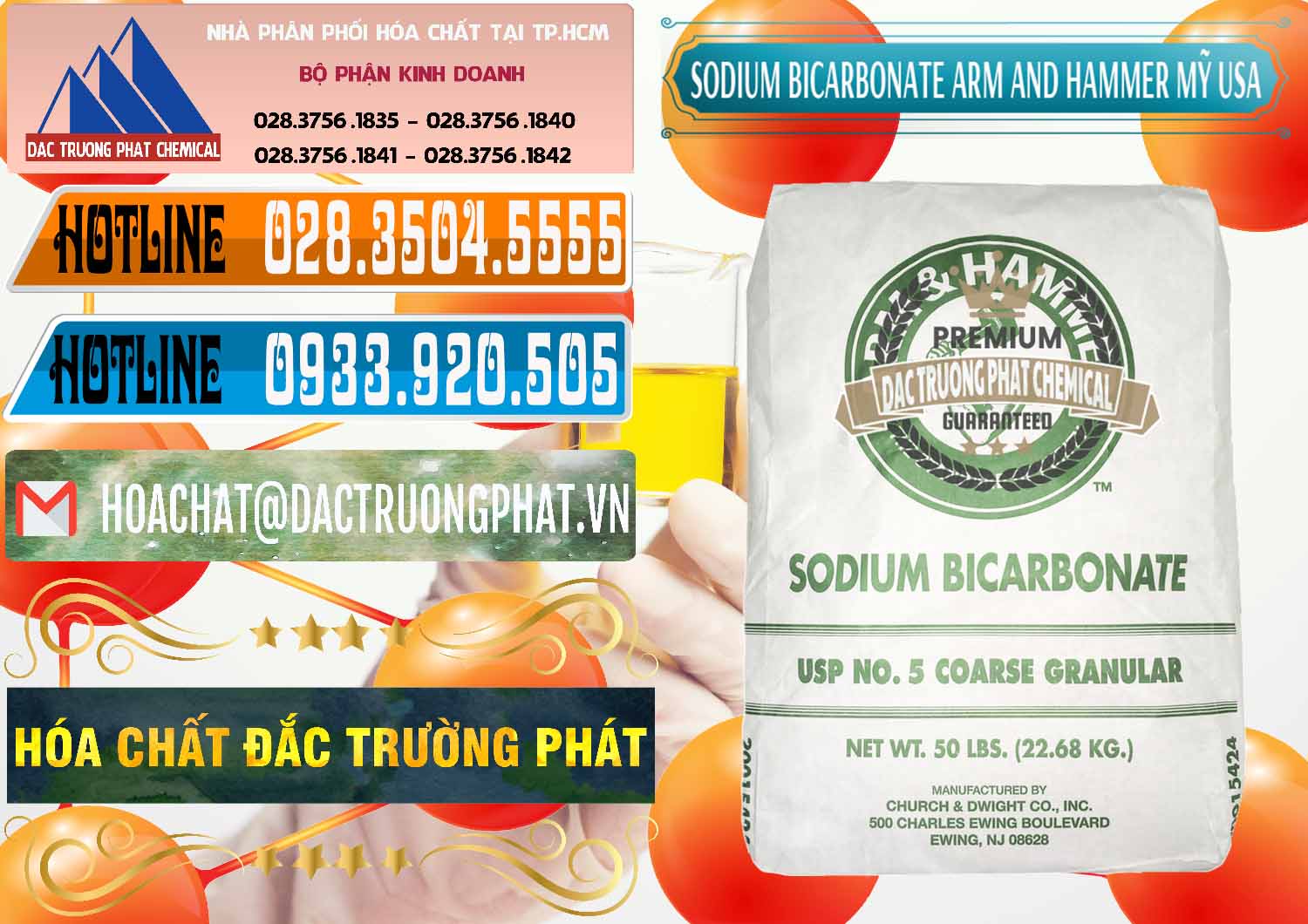 Công ty phân phối - bán Sodium Bicarbonate – Bicar NaHCO3 Food Grade Arm And Hammer Mỹ USA - 0255 - Đơn vị chuyên nhập khẩu - cung cấp hóa chất tại TP.HCM - stmp.net