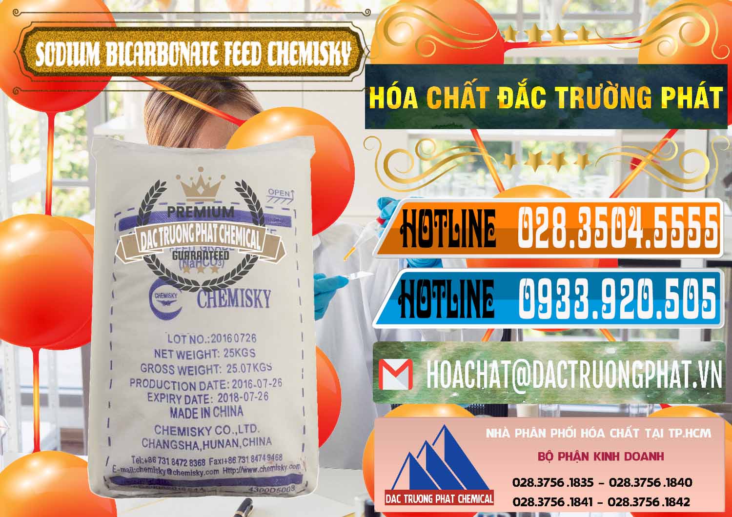 Chuyên nhập khẩu & bán Sodium Bicarbonate – Bicar NaHCO3 Feed Grade Chemisky Trung Quốc China - 0264 - Kinh doanh & cung cấp hóa chất tại TP.HCM - stmp.net