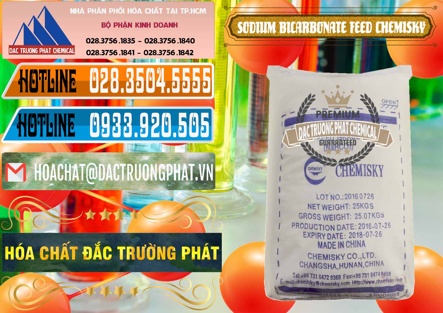 Công ty bán và phân phối Sodium Bicarbonate – Bicar NaHCO3 Feed Grade Chemisky Trung Quốc China - 0264 - Công ty chuyên bán và phân phối hóa chất tại TP.HCM - stmp.net