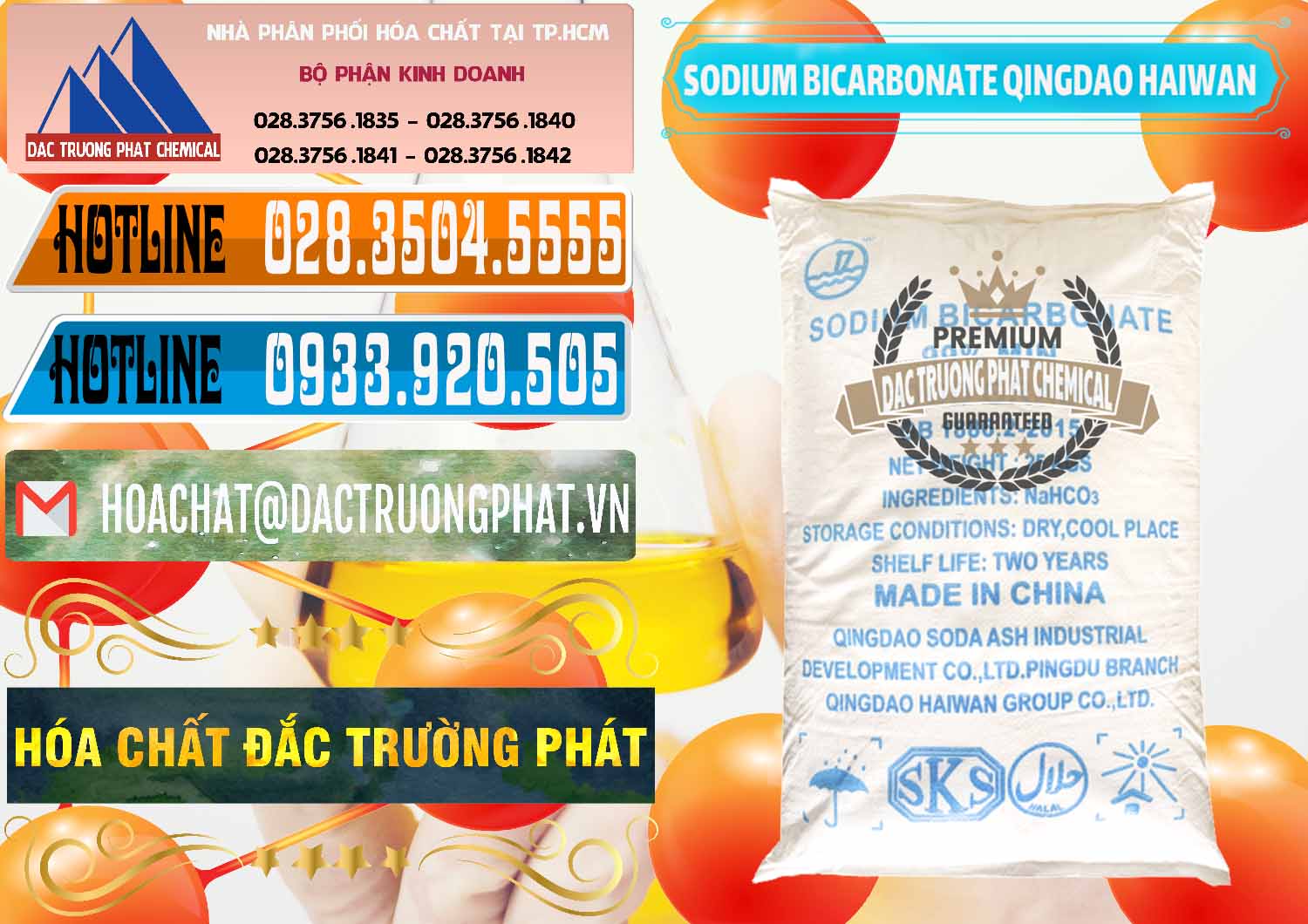 Cty chuyên cung cấp _ bán Sodium Bicarbonate – Bicar NaHCO3 Food Grade Qingdao Haiwan Trung Quốc China - 0258 - Đơn vị chuyên phân phối & cung ứng hóa chất tại TP.HCM - stmp.net