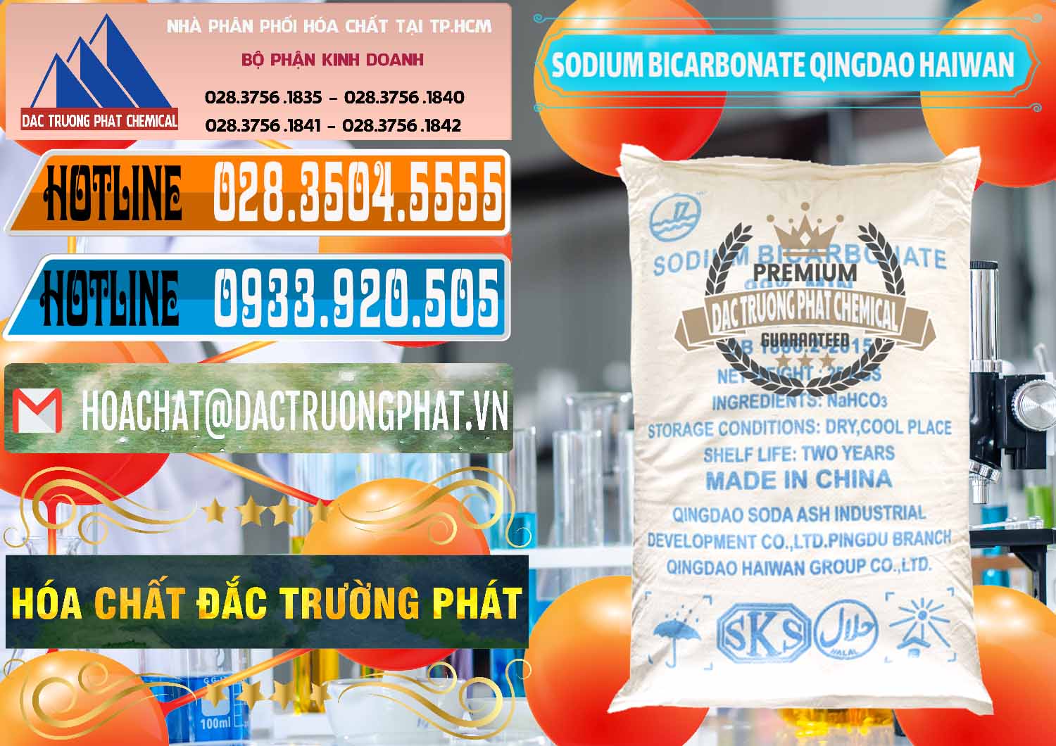 Nhà nhập khẩu và bán Sodium Bicarbonate – Bicar NaHCO3 Food Grade Qingdao Haiwan Trung Quốc China - 0258 - Nơi phân phối ( cung cấp ) hóa chất tại TP.HCM - stmp.net