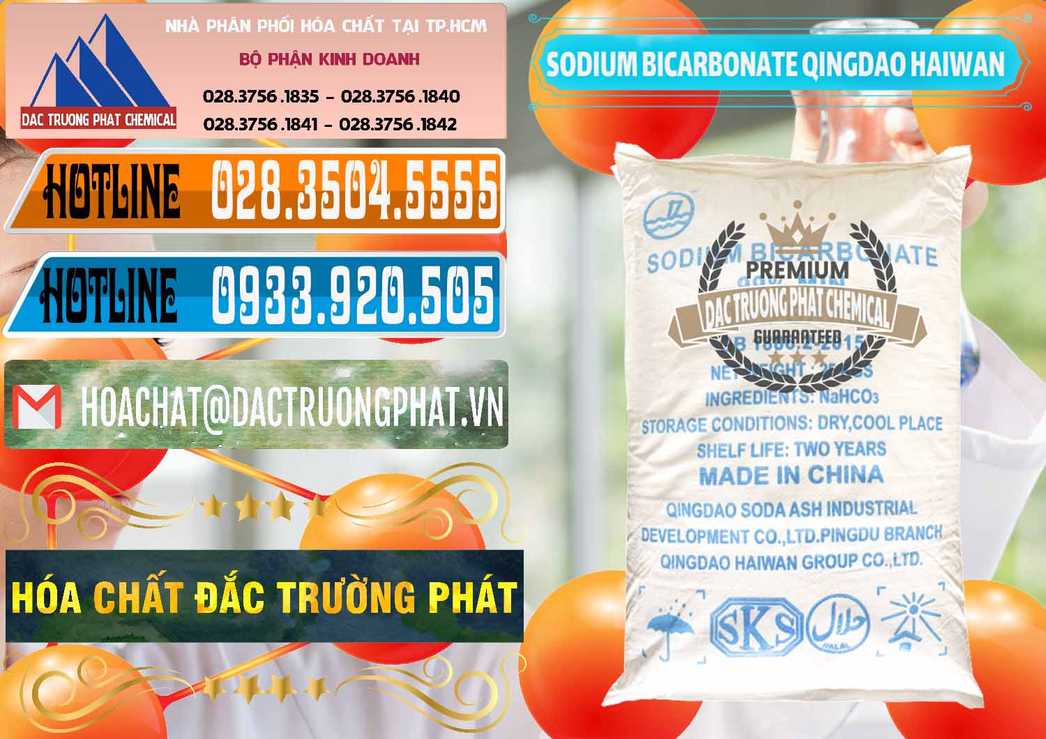 Nhà phân phối & bán Sodium Bicarbonate – Bicar NaHCO3 Food Grade Qingdao Haiwan Trung Quốc China - 0258 - Công ty cung cấp và bán hóa chất tại TP.HCM - stmp.net