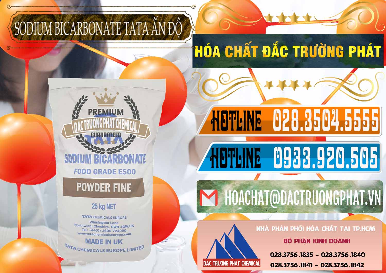Nơi phân phối - bán Sodium Bicarbonate – Bicar NaHCO3 E500 Thực Phẩm Food Grade Tata Ấn Độ India - 0261 - Cty chuyên kinh doanh _ cung cấp hóa chất tại TP.HCM - stmp.net