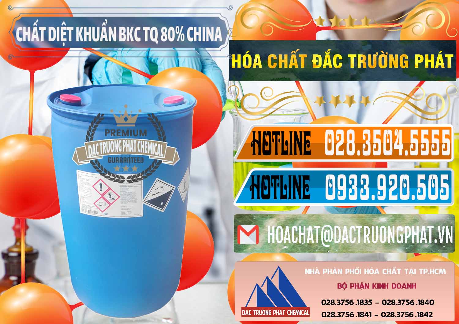 Nhà cung ứng ( bán ) BKC - Benzalkonium Chloride 80% Trung Quốc China - 0310 - Chuyên cung cấp _ kinh doanh hóa chất tại TP.HCM - stmp.net