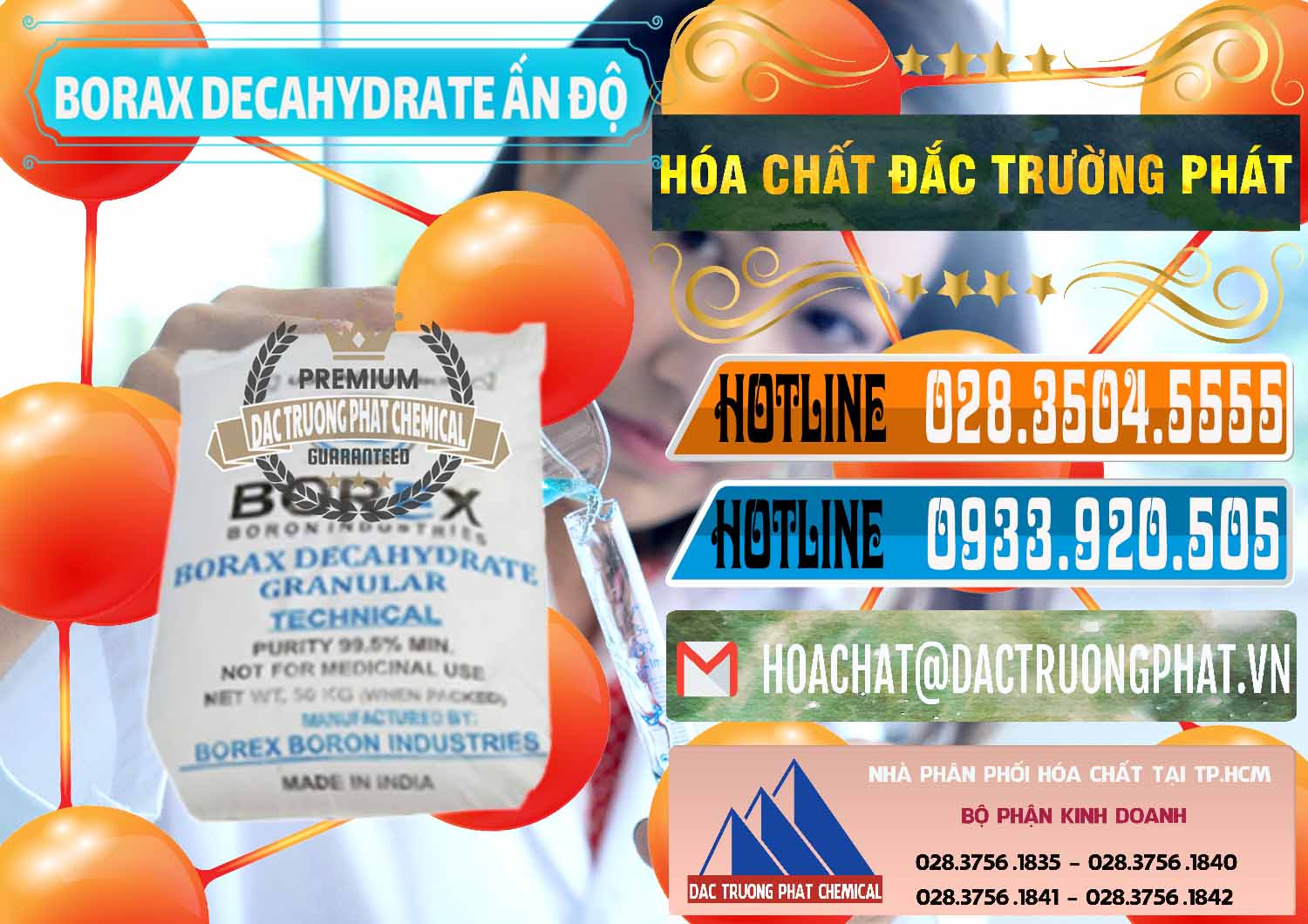 Chuyên cung cấp ( bán ) Borax Decahydrate Ấn Độ India - 0449 - Cty cung cấp ( bán ) hóa chất tại TP.HCM - stmp.net