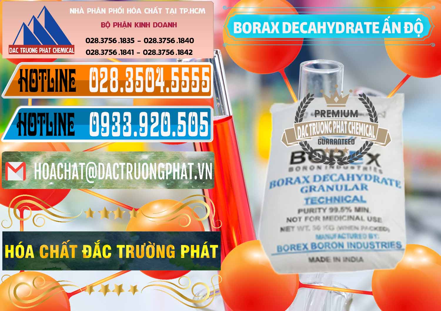 Nơi chuyên nhập khẩu _ bán Borax Decahydrate Ấn Độ India - 0449 - Đơn vị cung ứng _ phân phối hóa chất tại TP.HCM - stmp.net