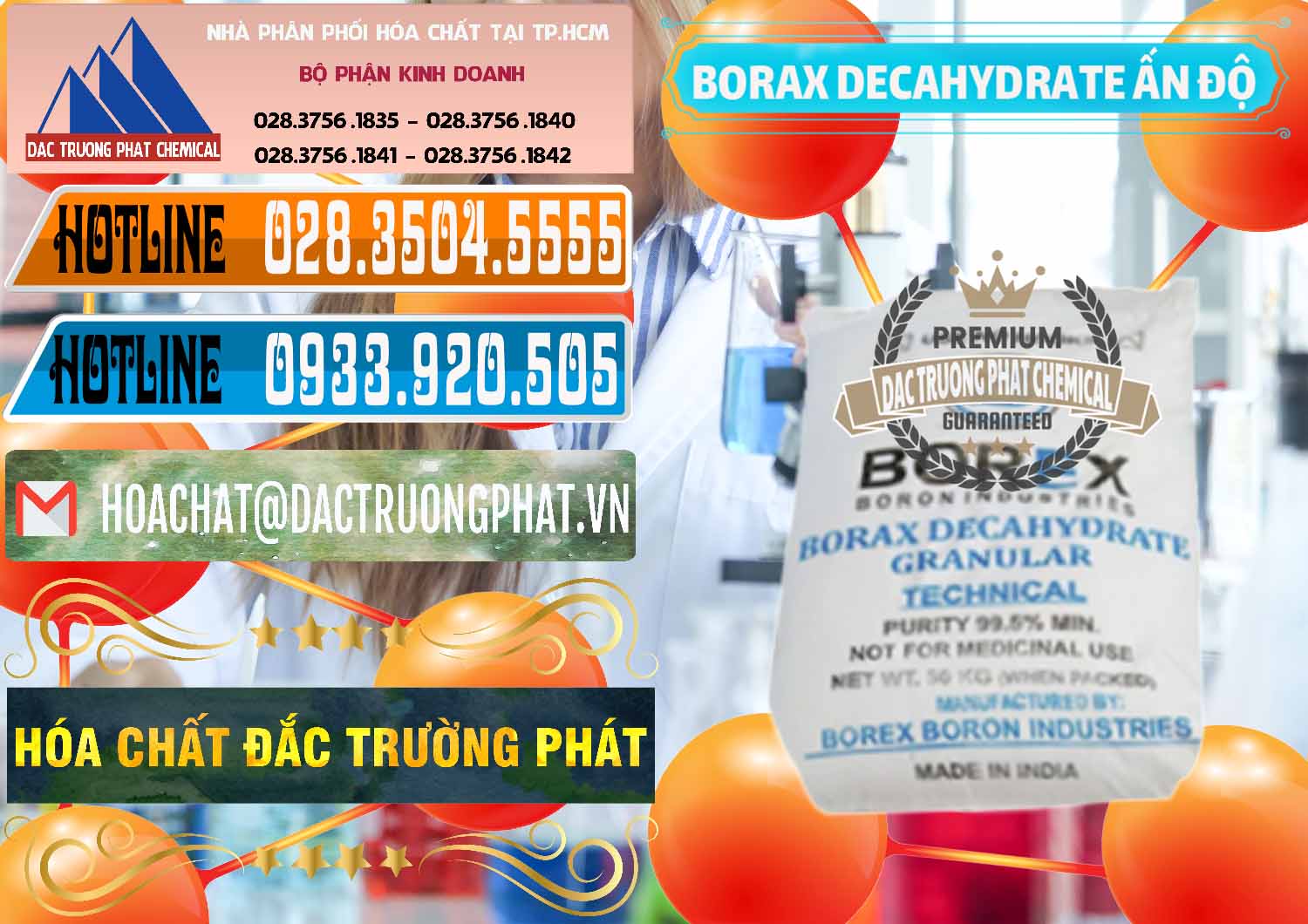 Nơi chuyên cung ứng & bán Borax Decahydrate Ấn Độ India - 0449 - Nhà phân phối và cung cấp hóa chất tại TP.HCM - stmp.net