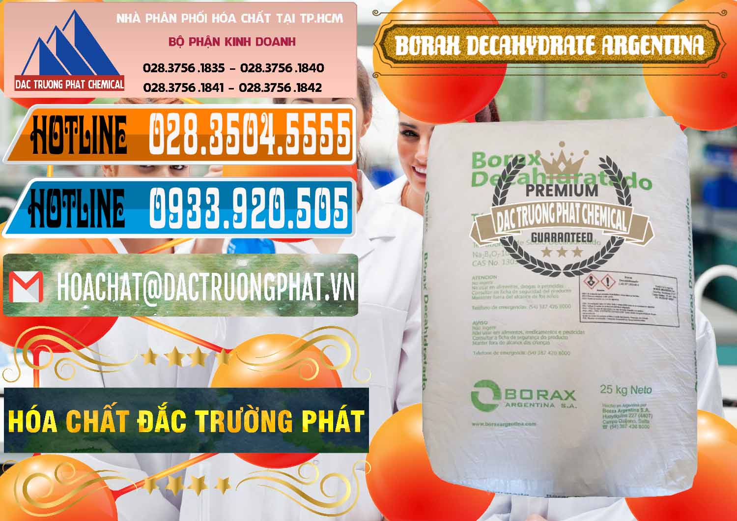 Chuyên nhập khẩu và bán Borax Decahydrate Argentina - 0446 - Nhà phân phối & cung cấp hóa chất tại TP.HCM - stmp.net