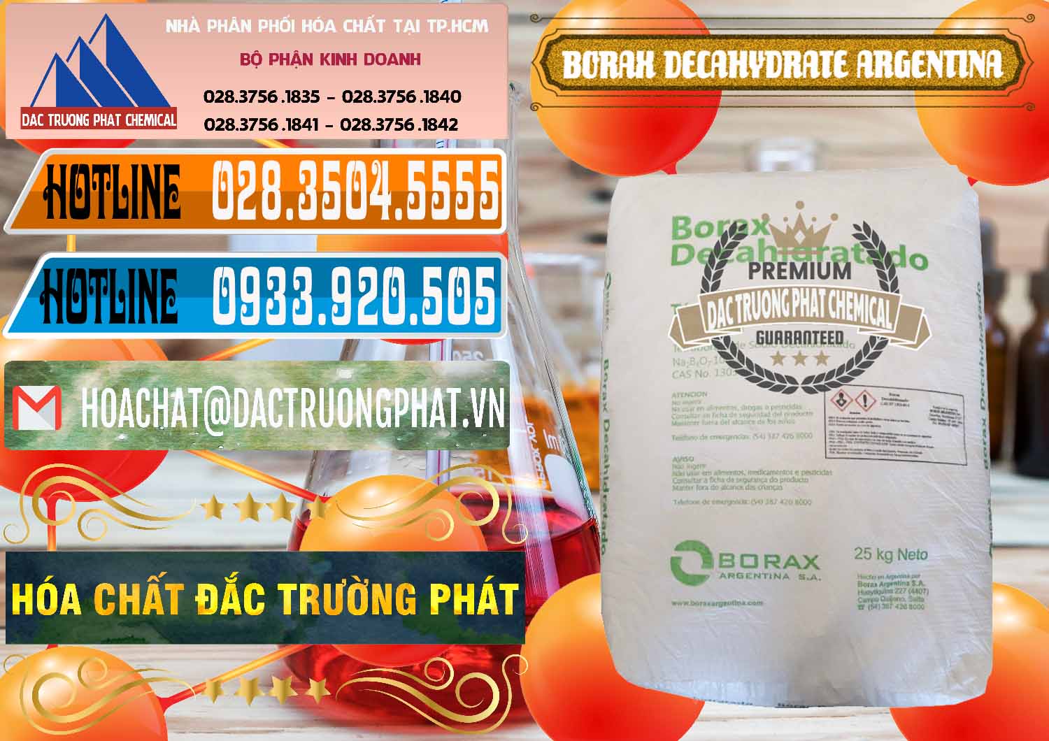 Đơn vị chuyên bán & cung ứng Borax Decahydrate Argentina - 0446 - Cung cấp _ phân phối hóa chất tại TP.HCM - stmp.net
