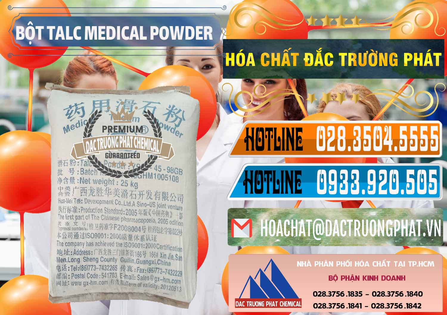 Nơi bán _ cung ứng Bột Talc Medical Powder Trung Quốc China - 0036 - Đơn vị cung cấp và phân phối hóa chất tại TP.HCM - stmp.net