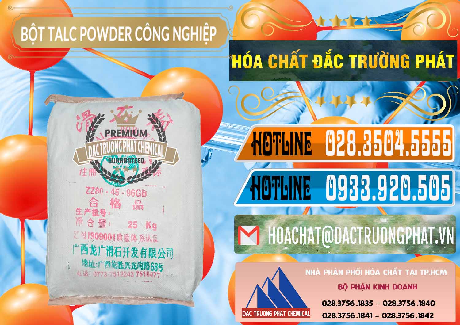 Nhà cung ứng ( bán ) Bột Talc Powder Công Nghiệp Trung Quốc China - 0037 - Nhà phân phối ( kinh doanh ) hóa chất tại TP.HCM - stmp.net
