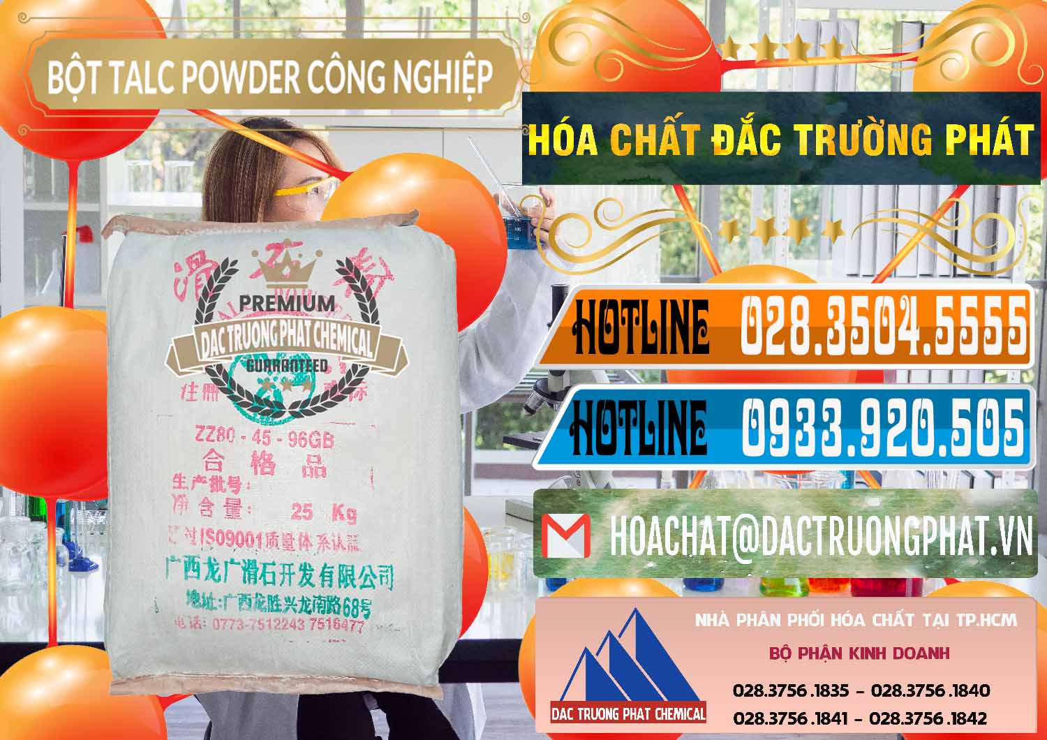 Chuyên bán ( cung cấp ) Bột Talc Powder Công Nghiệp Trung Quốc China - 0037 - Cty phân phối và kinh doanh hóa chất tại TP.HCM - stmp.net