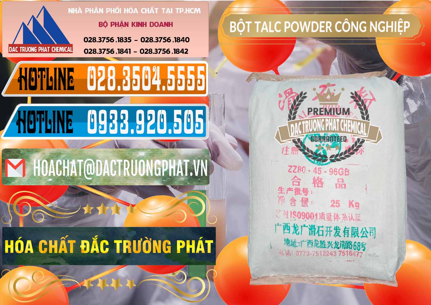 Chuyên cung ứng - bán Bột Talc Powder Công Nghiệp Trung Quốc China - 0037 - Nhà cung cấp & nhập khẩu hóa chất tại TP.HCM - stmp.net