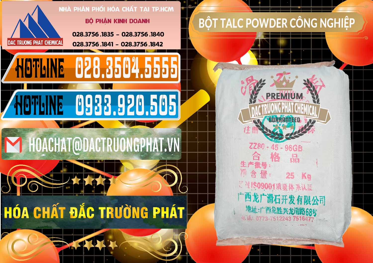 Cty bán và cung cấp Bột Talc Powder Công Nghiệp Trung Quốc China - 0037 - Nhà cung cấp ( nhập khẩu ) hóa chất tại TP.HCM - stmp.net