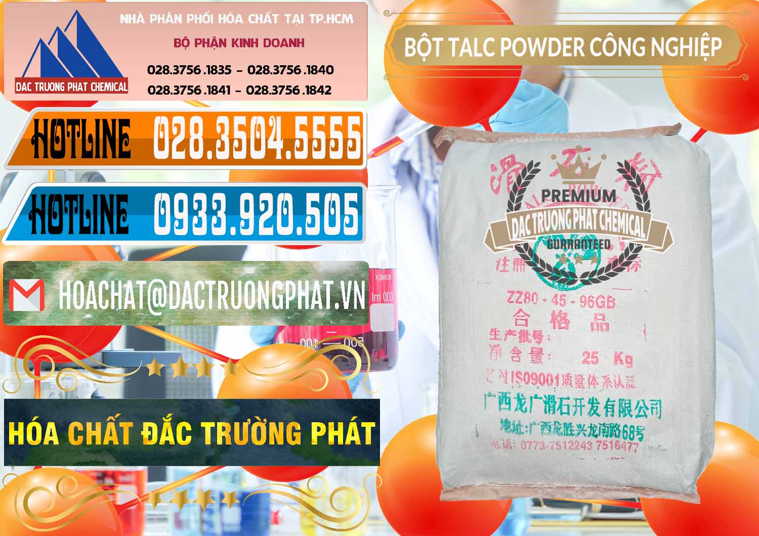 Công ty bán _ cung cấp Bột Talc Powder Công Nghiệp Trung Quốc China - 0037 - Nhà phân phối ( bán ) hóa chất tại TP.HCM - stmp.net