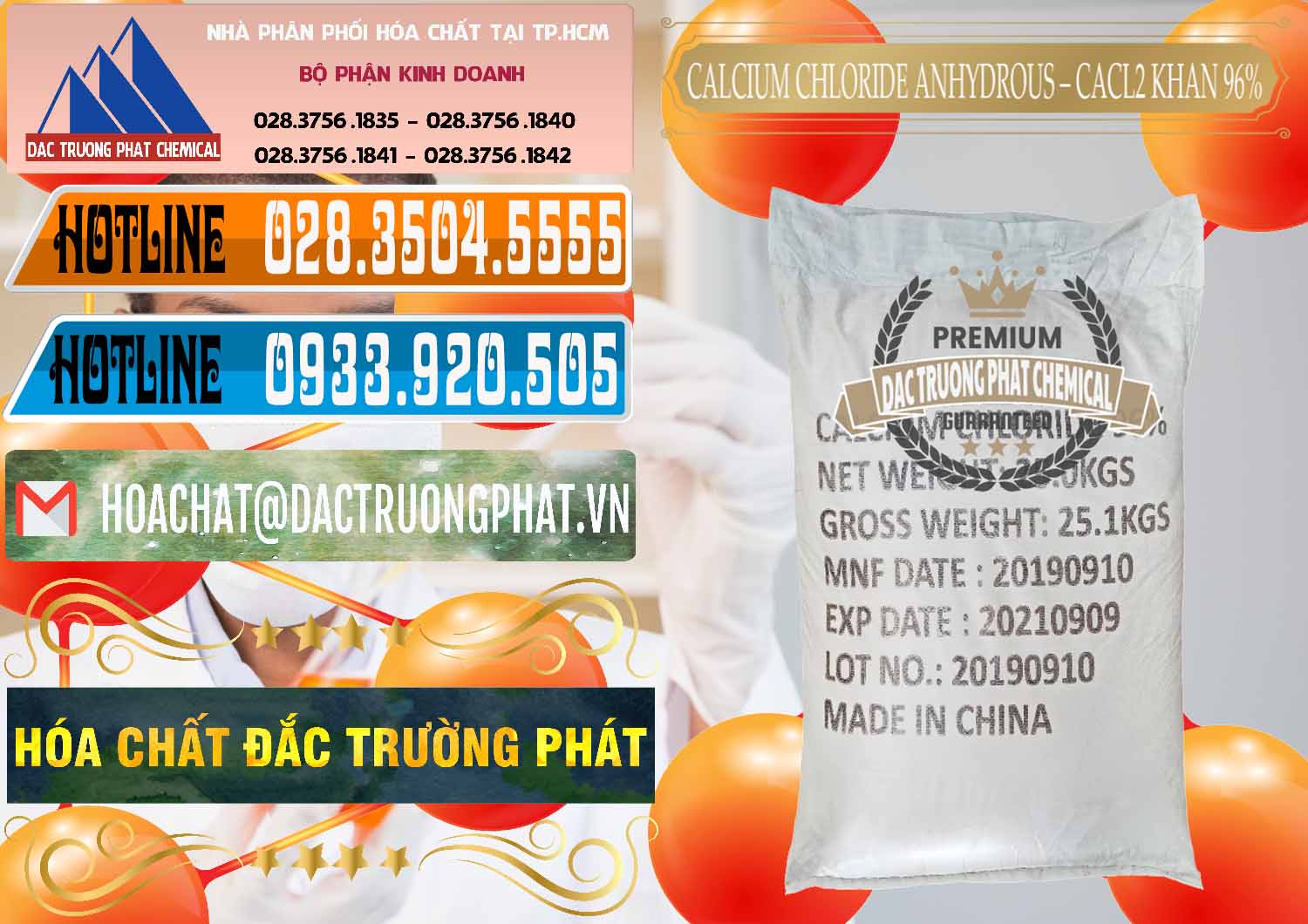 Đơn vị chuyên bán & cung cấp CaCl2 – Canxi Clorua Anhydrous Khan 96% Trung Quốc China - 0043 - Nhà phân phối & cung cấp hóa chất tại TP.HCM - stmp.net