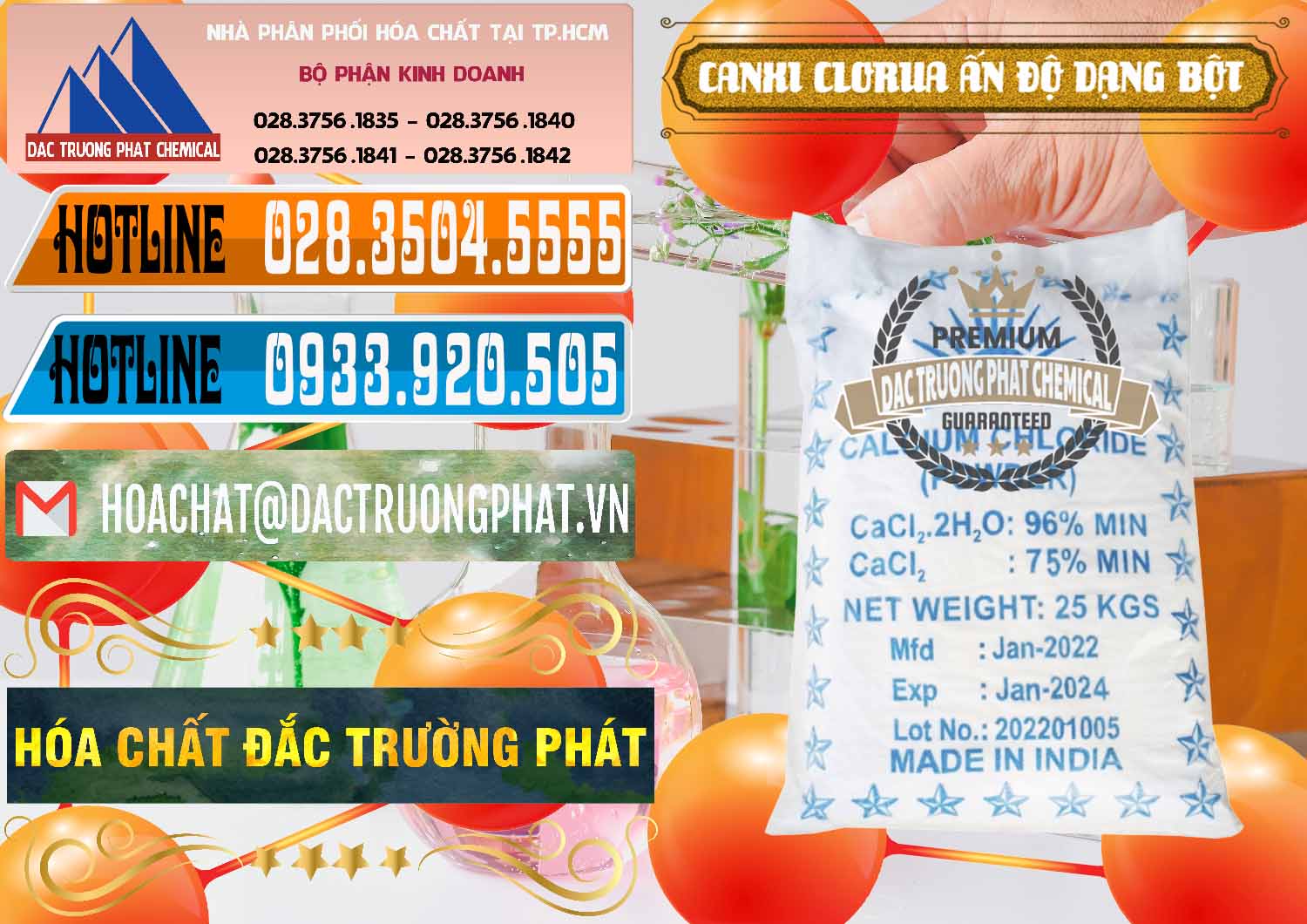 Nhà cung ứng & bán CaCl2 – Canxi Clorua 96% Dạng Bột Ấn Độ India - 0420 - Kinh doanh ( phân phối ) hóa chất tại TP.HCM - stmp.net