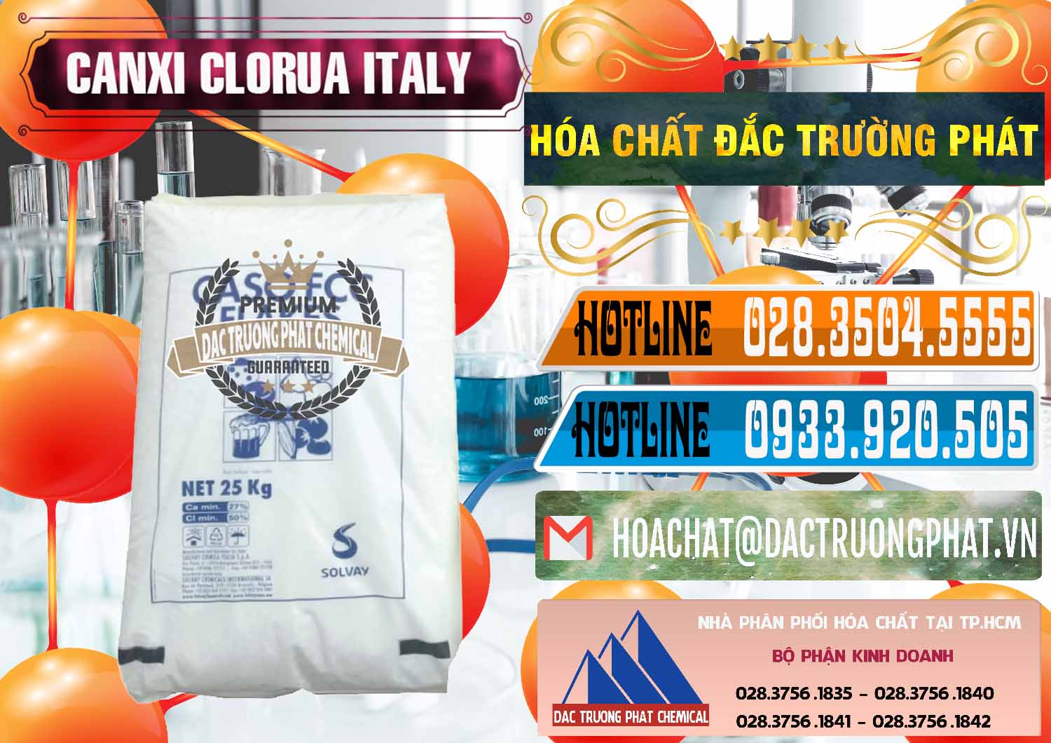Chuyên nhập khẩu ( bán ) CaCl2 – Canxi Clorua Food Grade Ý Italy - 0435 - Công ty chuyên nhập khẩu và cung cấp hóa chất tại TP.HCM - stmp.net