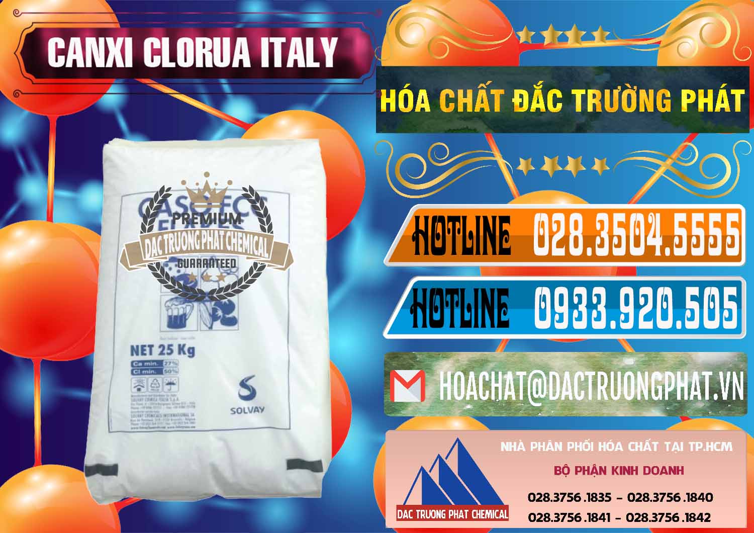 Cung ứng và bán CaCl2 – Canxi Clorua Food Grade Ý Italy - 0435 - Chuyên phân phối ( cung cấp ) hóa chất tại TP.HCM - stmp.net