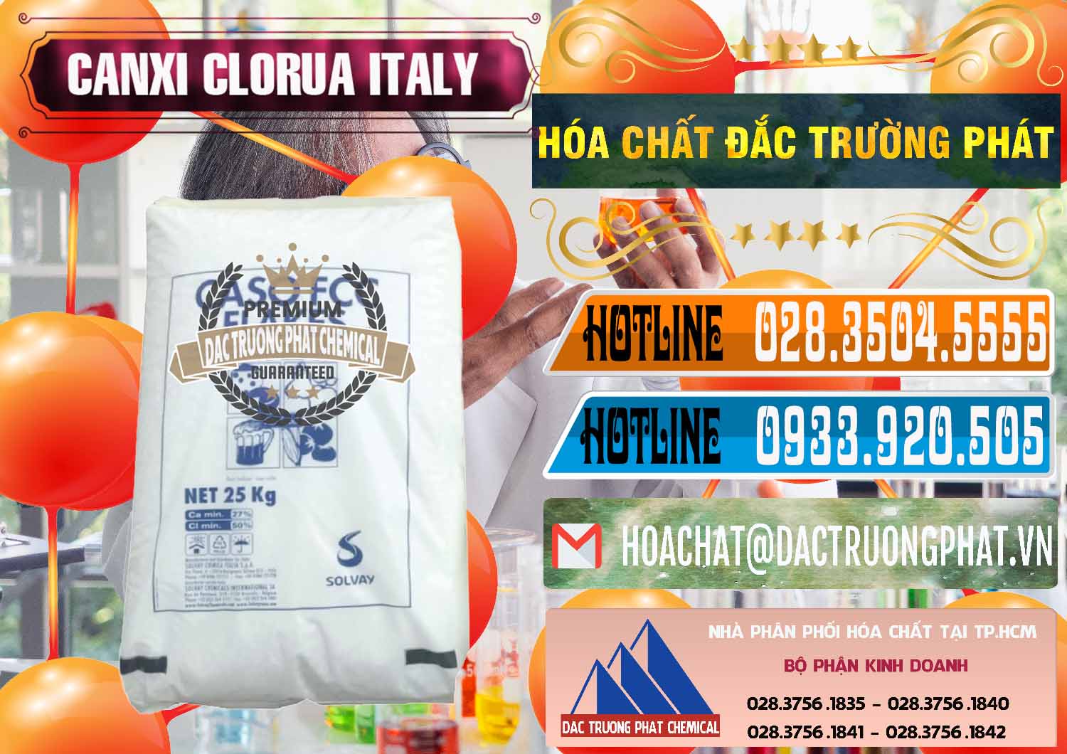 Cung cấp ( bán ) CaCl2 – Canxi Clorua Food Grade Ý Italy - 0435 - Nơi cung cấp & kinh doanh hóa chất tại TP.HCM - stmp.net