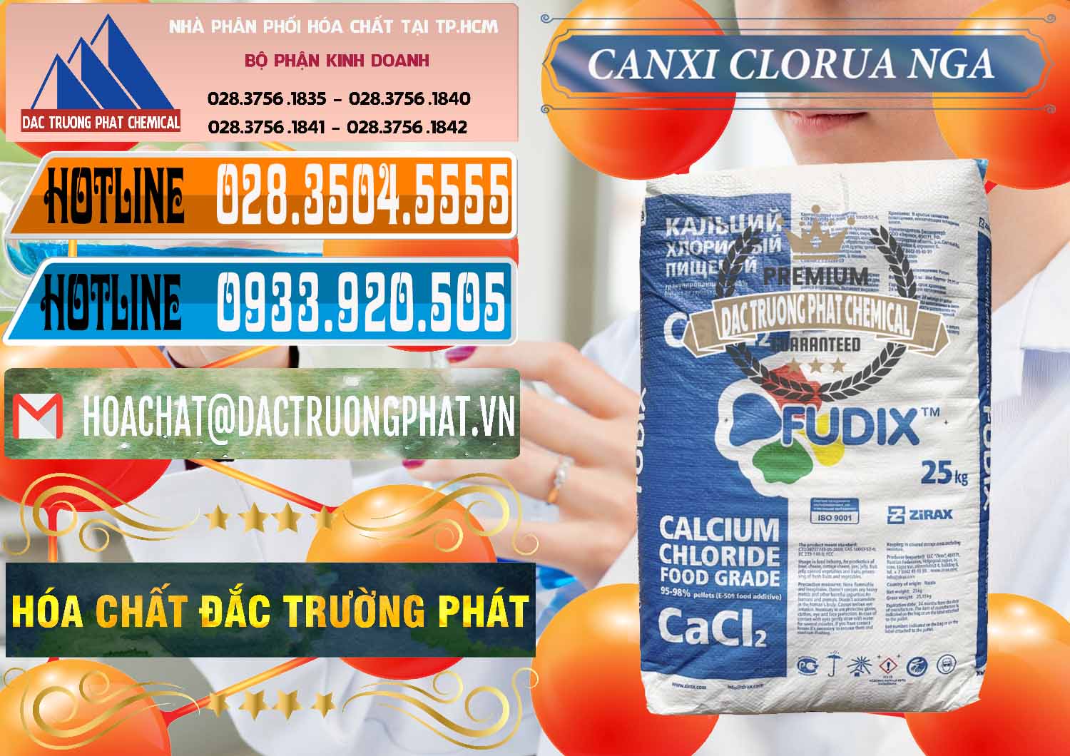 Công ty chuyên nhập khẩu _ bán CaCl2 – Canxi Clorua Nga Russia - 0430 - Công ty chuyên bán - phân phối hóa chất tại TP.HCM - stmp.net