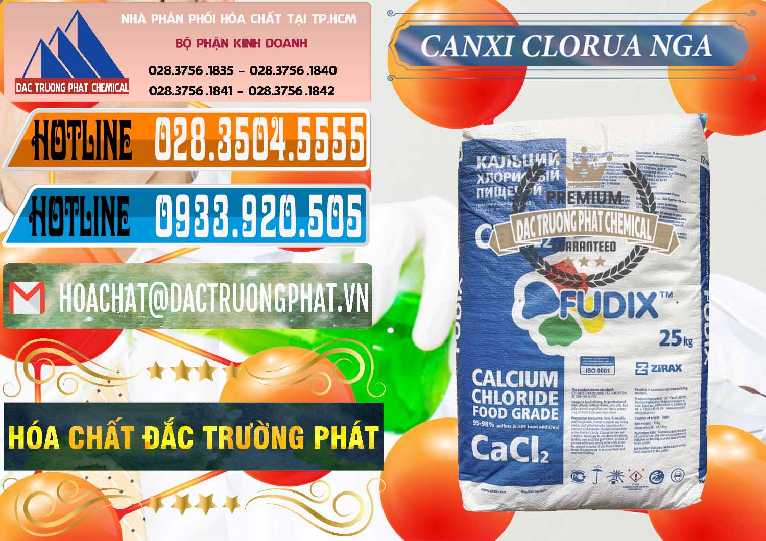 Đơn vị bán và cung ứng CaCl2 – Canxi Clorua Nga Russia - 0430 - Nơi phân phối & nhập khẩu hóa chất tại TP.HCM - stmp.net